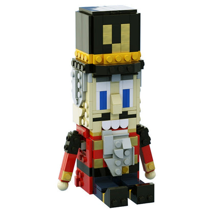 Holiday Nutcracker Figure MOC Building Kit | Christmas Character Display - 5