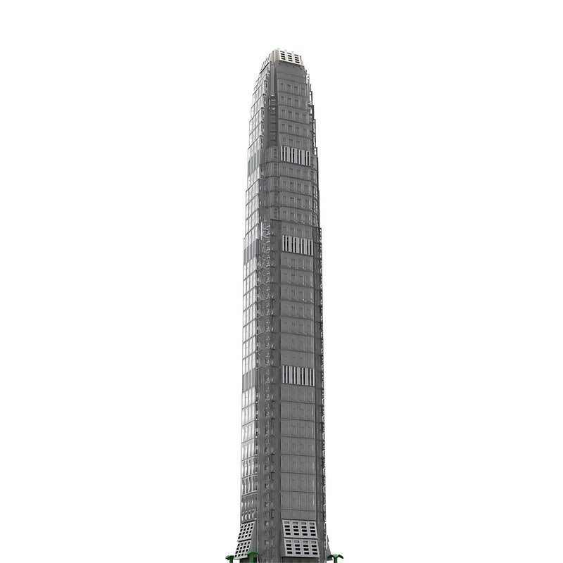 Hong Kong International Finance Centre MOC Skyscraper | Urban Architecture Building Kit - 2