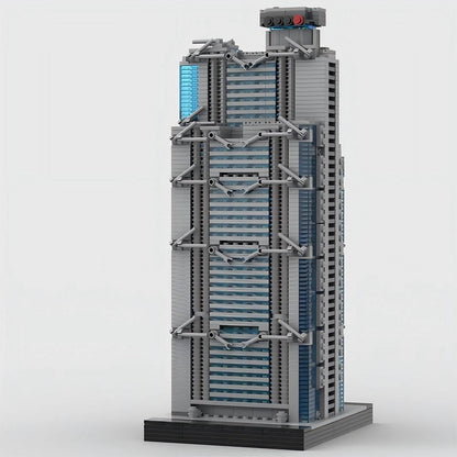 Hong Kong Landmark Tower MOC Skyscraper Skyline Building Kit 1:650 Model - 2