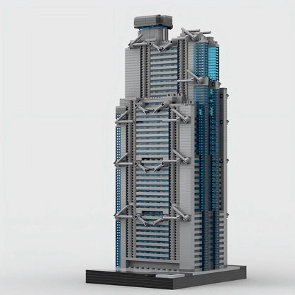 Hong Kong Landmark Tower MOC Skyscraper Skyline Building Kit 1:650 Model - 3