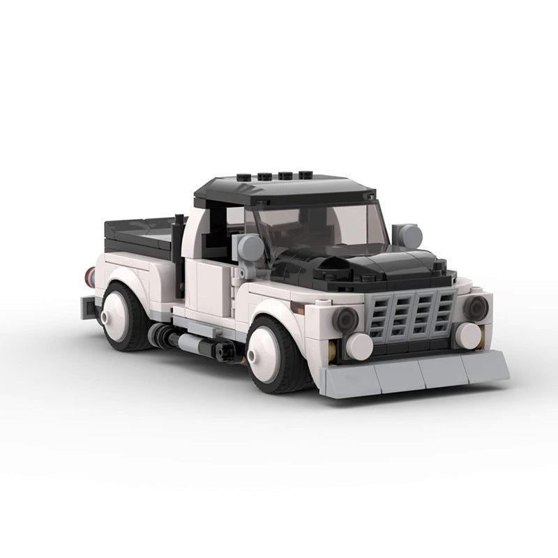 Hoonitruck White Building Kit | Compatible MOC - 2