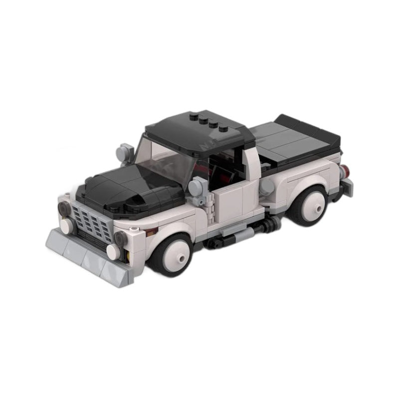Hoonitruck White Building Kit | Compatible MOC - 5