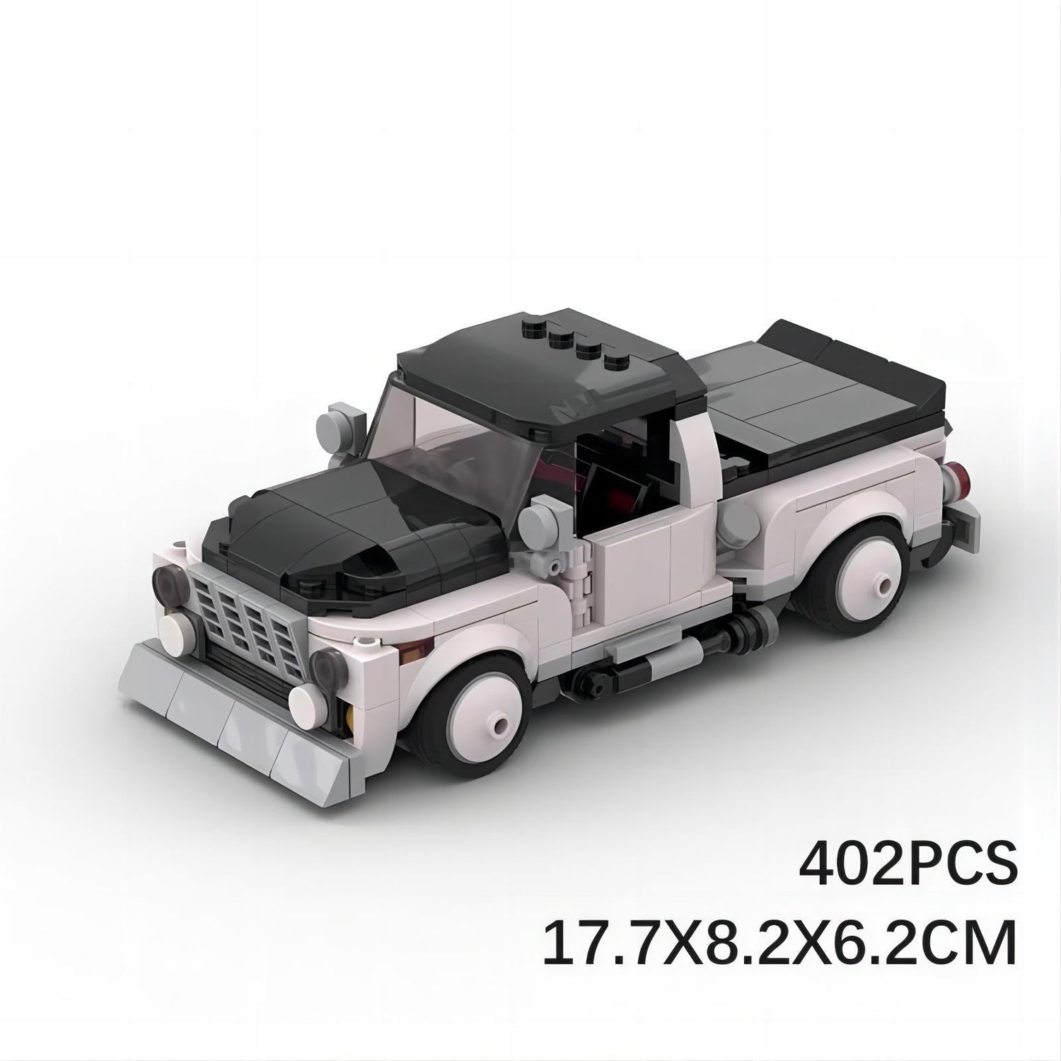Hoonitruck White Building Kit | Compatible MOC - 6