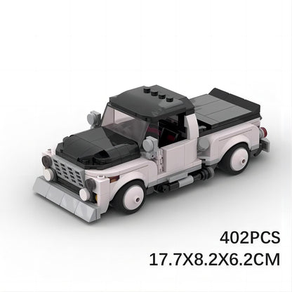 Hoonitruck White Building Kit | Compatible MOC - 6