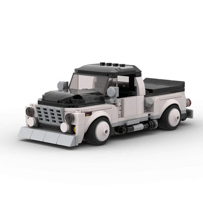 Hoonitruck White Building Kit | LEGO-Compatible MOC - 1