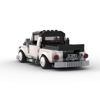Hoonitruck White Building Kit | LEGO-Compatible MOC - 3