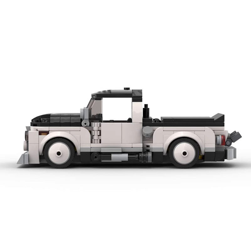 Hoonitruck White Building Kit | LEGO-Compatible MOC - 4