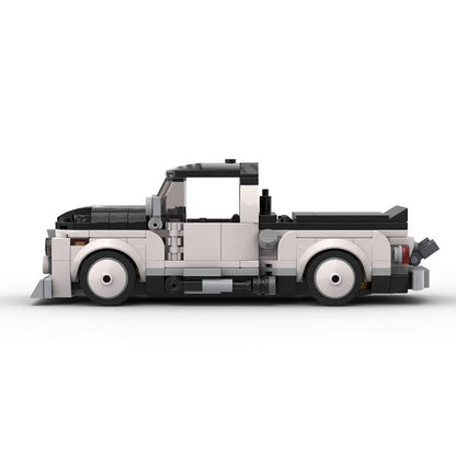 Hoonitruck White Building Kit | LEGO-Compatible MOC - 4