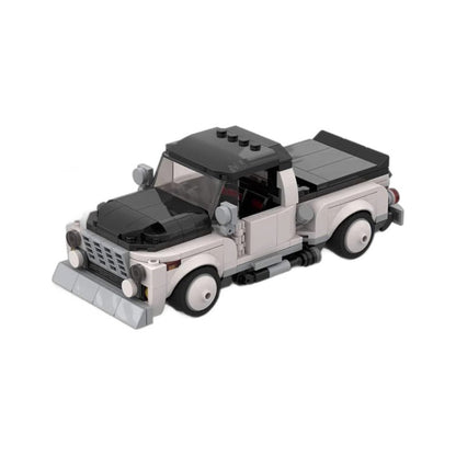 Hoonitruck White Building Kit | LEGO-Compatible MOC - 5