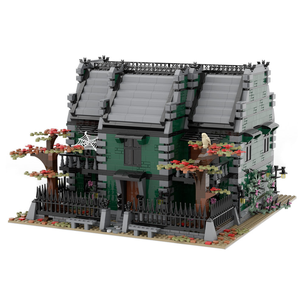 Horror Mansion Building Kit | 5059 PCS | LEGO-Compatible MOC - 1