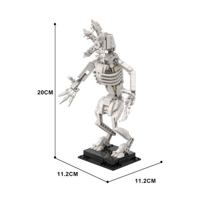 Horror Monster Skeleton Building Kit | LEGO-Compatible MOC - 2
