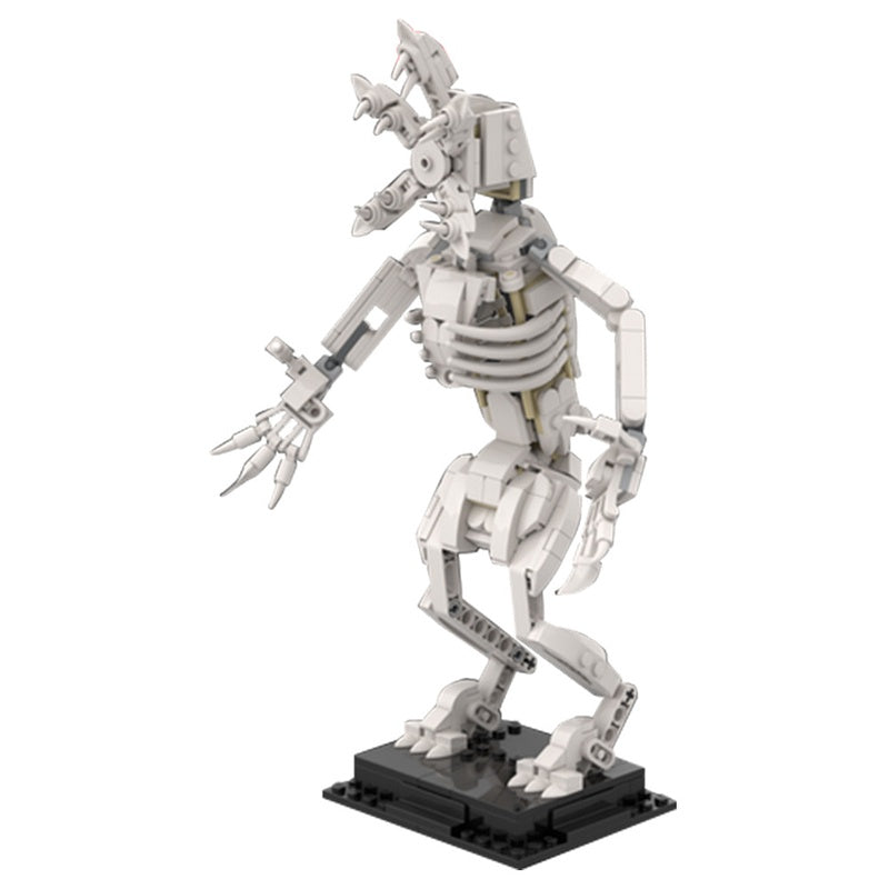 Horror Monster Skeleton Building Kit | LEGO-Compatible MOC - 3