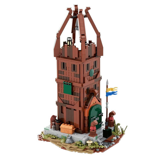 Horse Lord Watchtower Building Kit | LEGO-Compatible MOC - 2