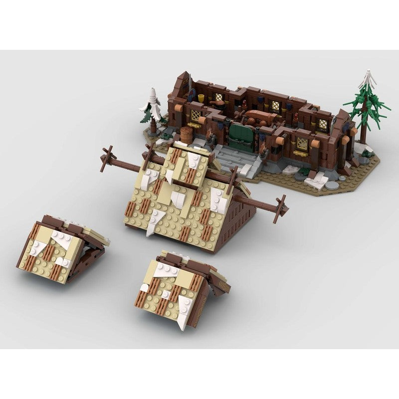 House of the Jarl Building Kit | Vikings | Compatible MOC - 2