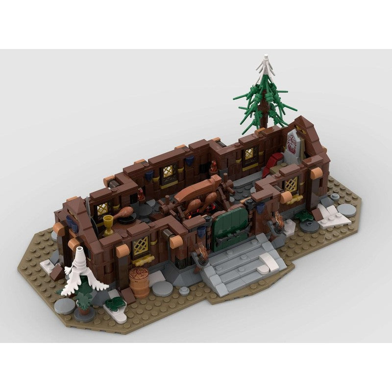House of the Jarl Building Kit | Vikings | Compatible MOC - 3