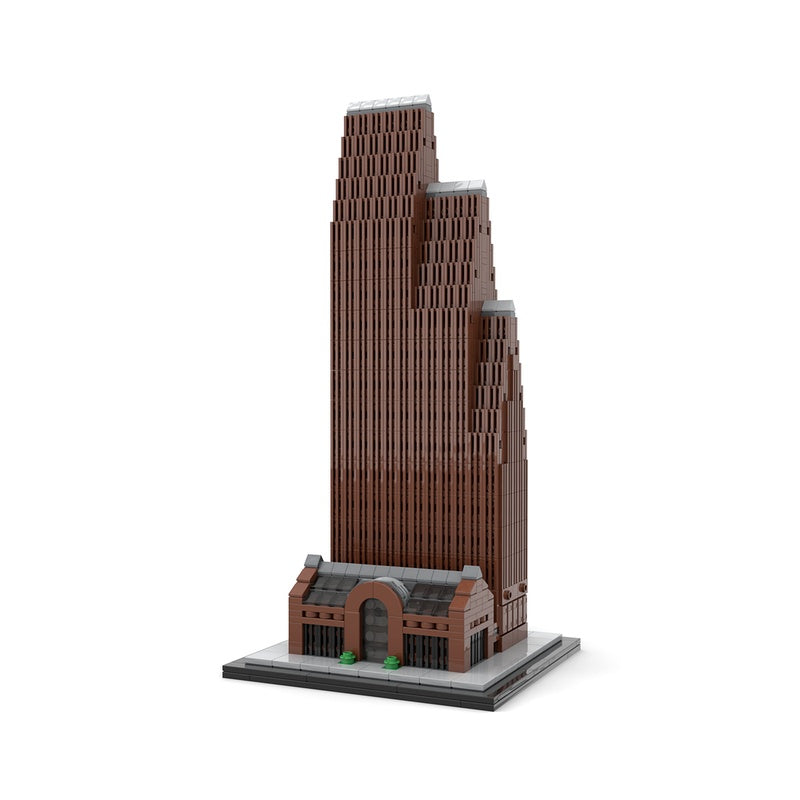 Houston  TC Energy Center 1:800 MOC Skyscraper Building Kit - 1