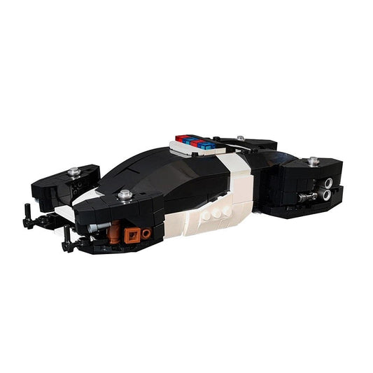 Hovering Police Car MOC Building Kit | Futuristic Patrol Vehicle - 1