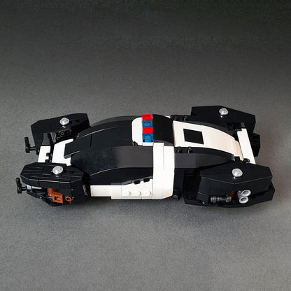 Hovering Police Car MOC Building Kit | Futuristic Patrol Vehicle - 3