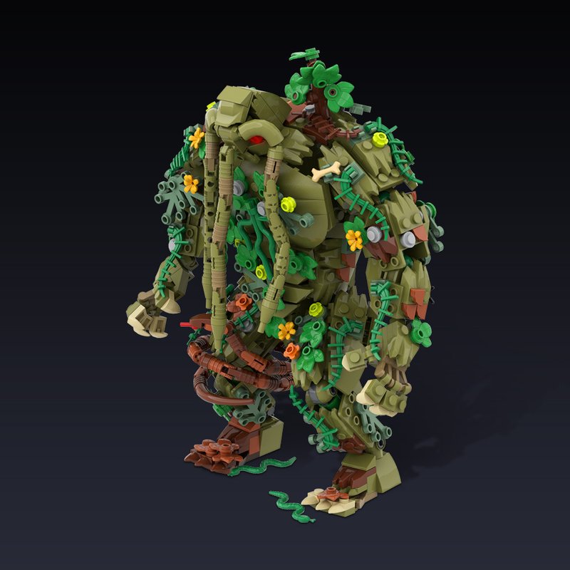Humanoid Superhero Creature Building Kit | LEGO-Compatible MOC - 2