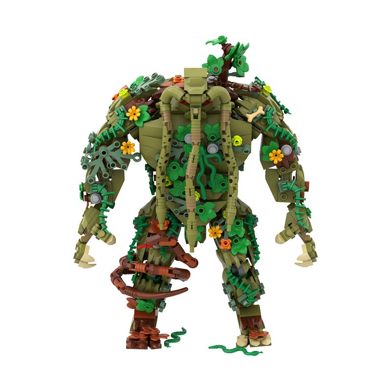 Humanoid Superhero Creature Building Kit | LEGO-Compatible MOC - 5