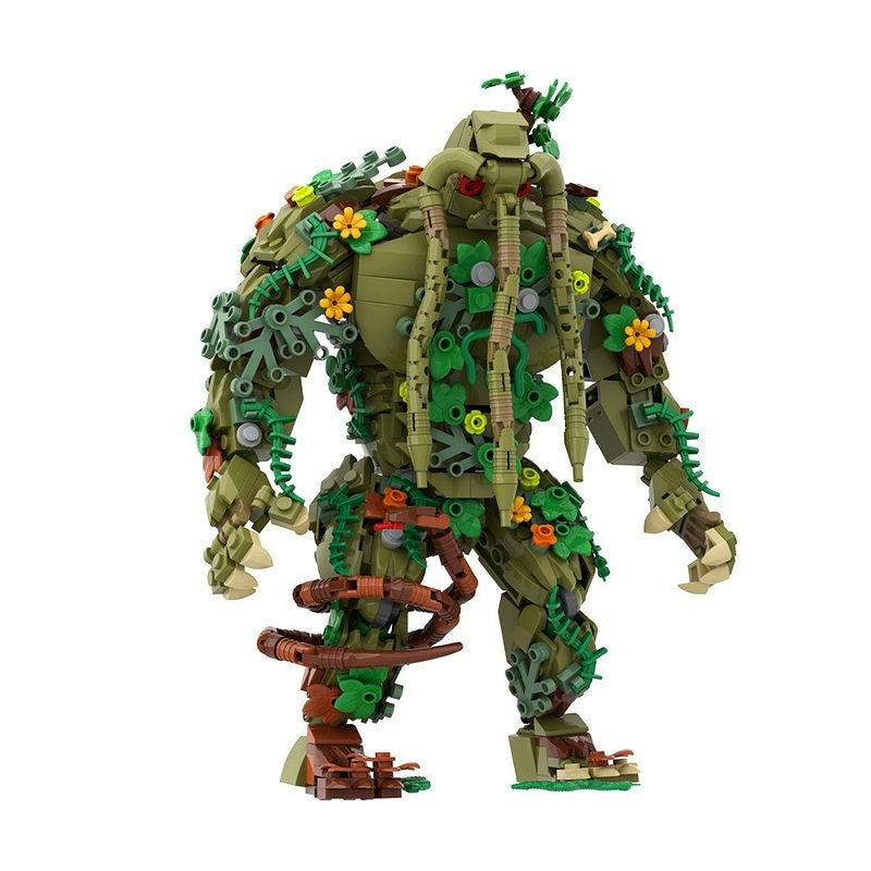 Humanoid Superhero Creature MOC Building Kit | Fantasy Figure Model - 1