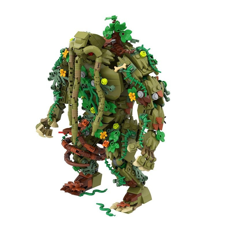 Humanoid Superhero Creature MOC Building Kit | Fantasy Figure Model - 3