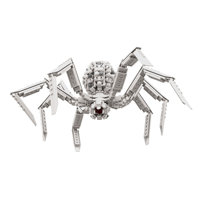 Ice Spider Cave Creature Building Kit | LEGO-Compatible MOC - 2