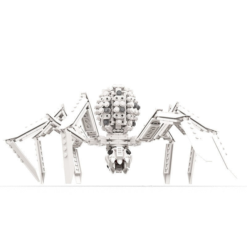 Ice Spider Cave Creature MOC Building Kit | Fantasy Beast Model - 3