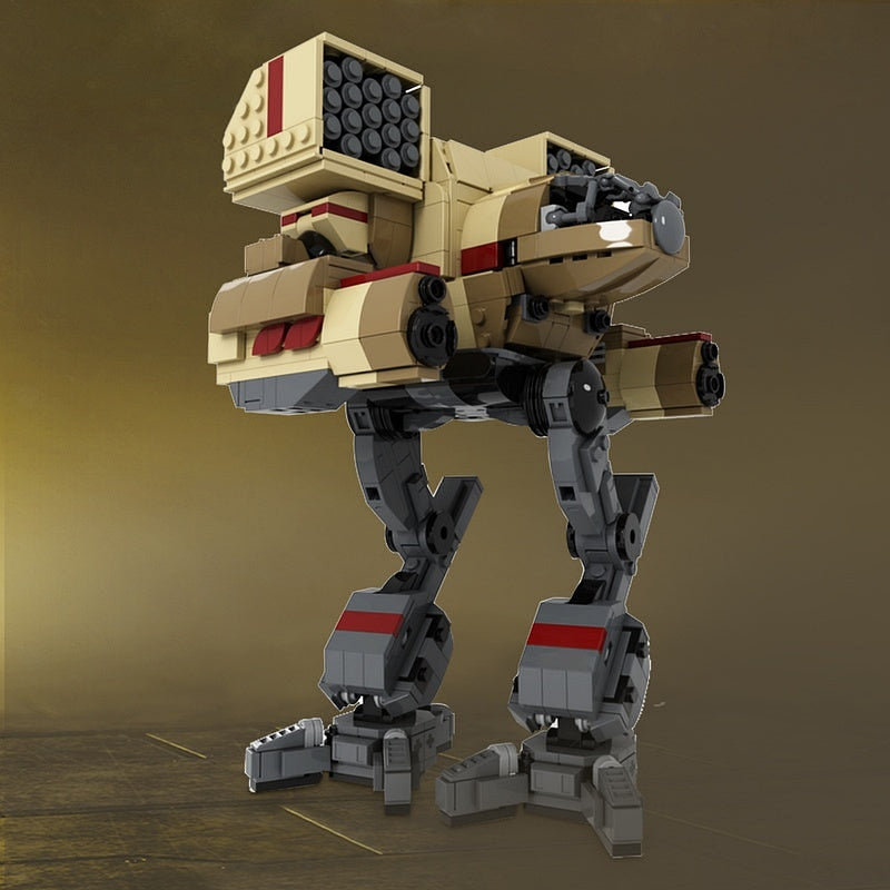 Iconic Clan Heavy OmniMech Robot MOC Building Kit | Armored Mecha Model - 3