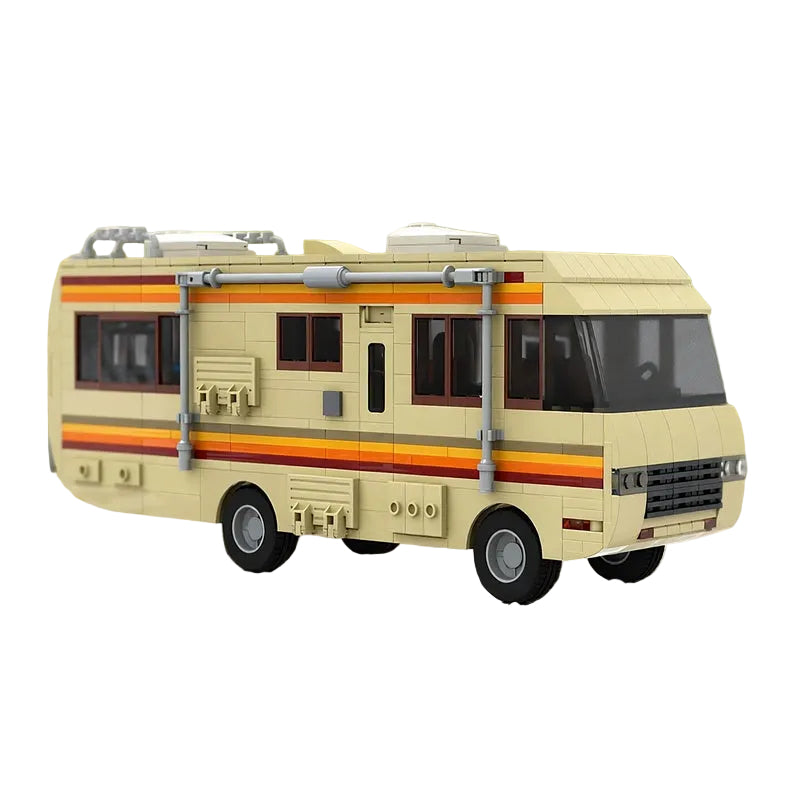 Iconic Desert Crime-Drama Motorhome RV MOC Building Kit - 1