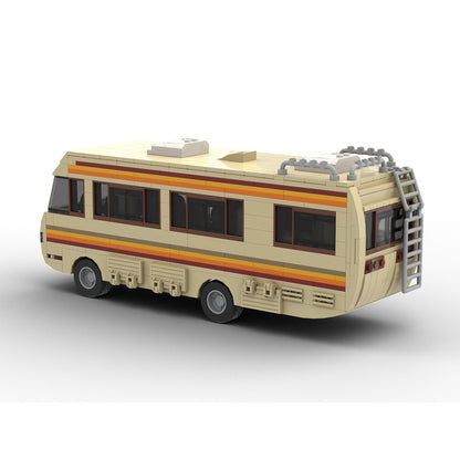 Iconic Desert Crime-Drama Motorhome RV MOC Building Kit - 2