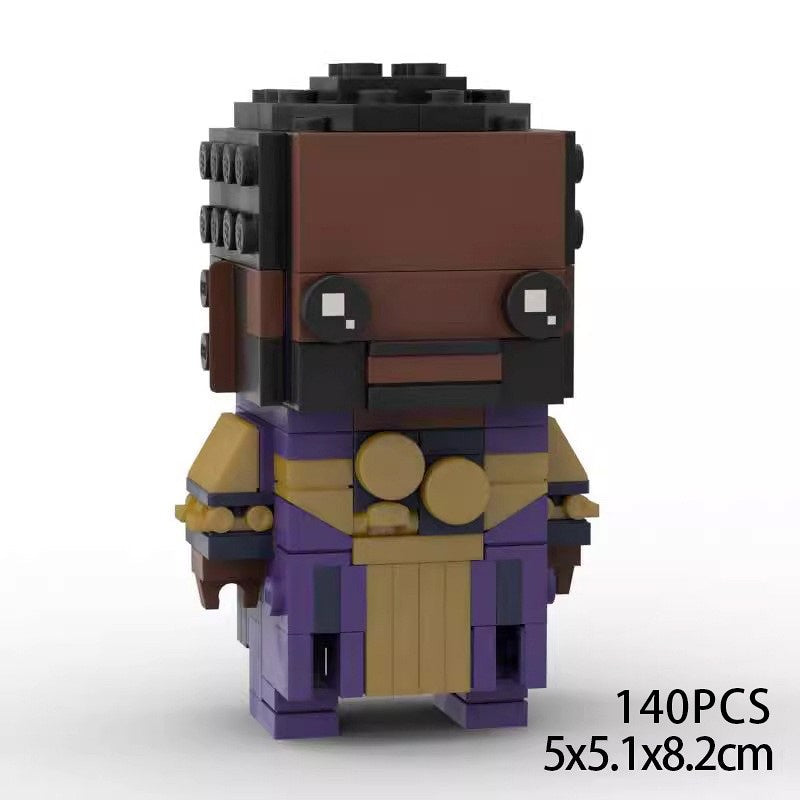 Immortal Cosmic Heroes BrickHeadz Building Kit | LEGO-Compatible MOC - 5