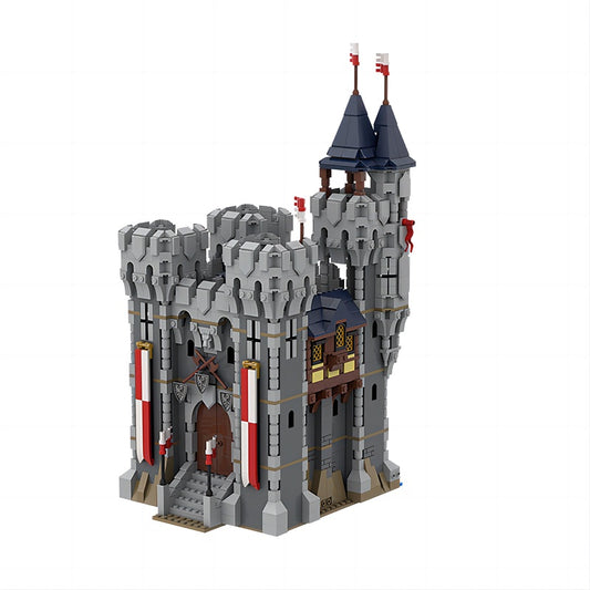 Impenetrable Medieval Keep MOC Castle Fortress Building Kit - 1