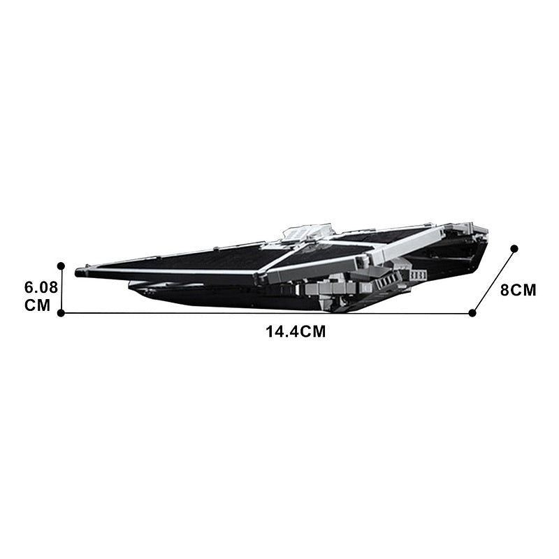 Imperial Assault Shuttle MOC Spacecraft Building Kit | Midi-Scale Design - 5