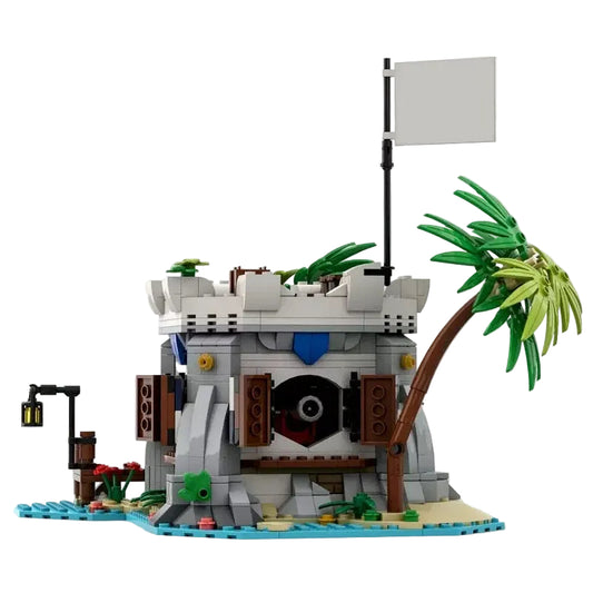 Imperial Cannon Cove MOC Coastal Fort Building Kit - 1