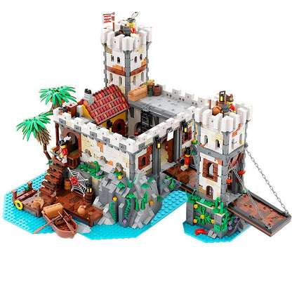 Imperial Fortress MOC Building Kit | Historic Coastal Stronghold Model - 1
