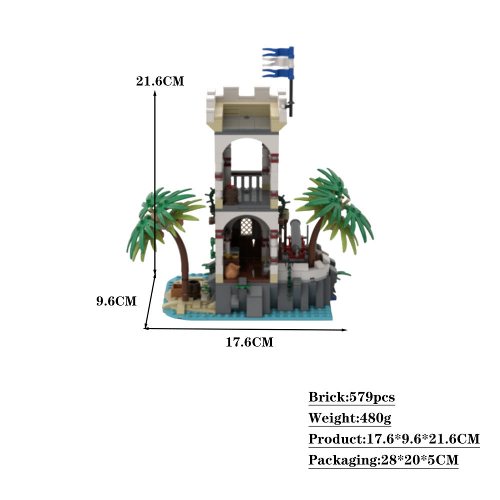 Imperial Soldier Fort Building Kit | LEGO-Compatible MOC - 3