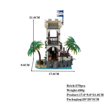 Imperial Soldier Fort Building Kit | LEGO-Compatible MOC - 3