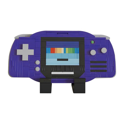 Indigo Retro Handheld Game Console MOC Building Kit - 1