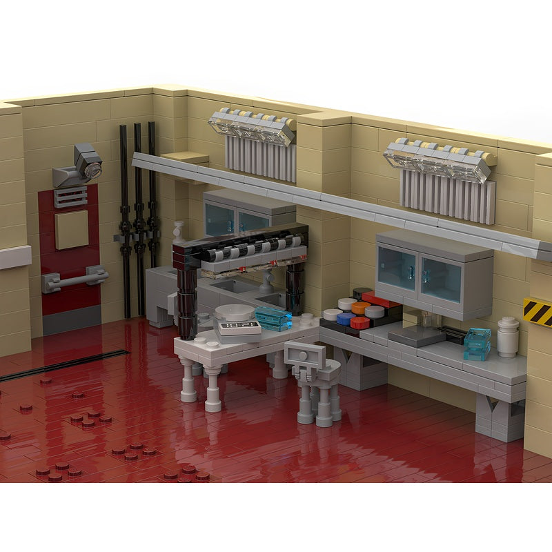 Industrial Chemical Superlab Diorama MOC Building Kit - 3
