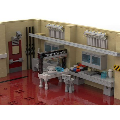 Industrial Chemical Superlab Diorama MOC Building Kit - 3