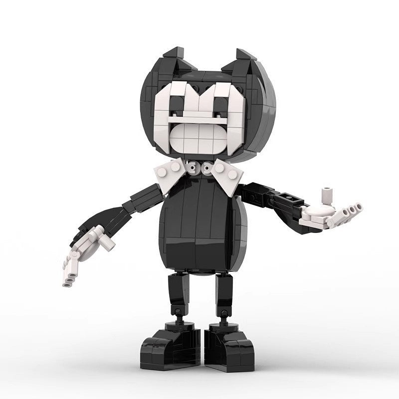 Ink Demon Cartoon Horror Building Kit | LEGO-Compatible MOC - 1