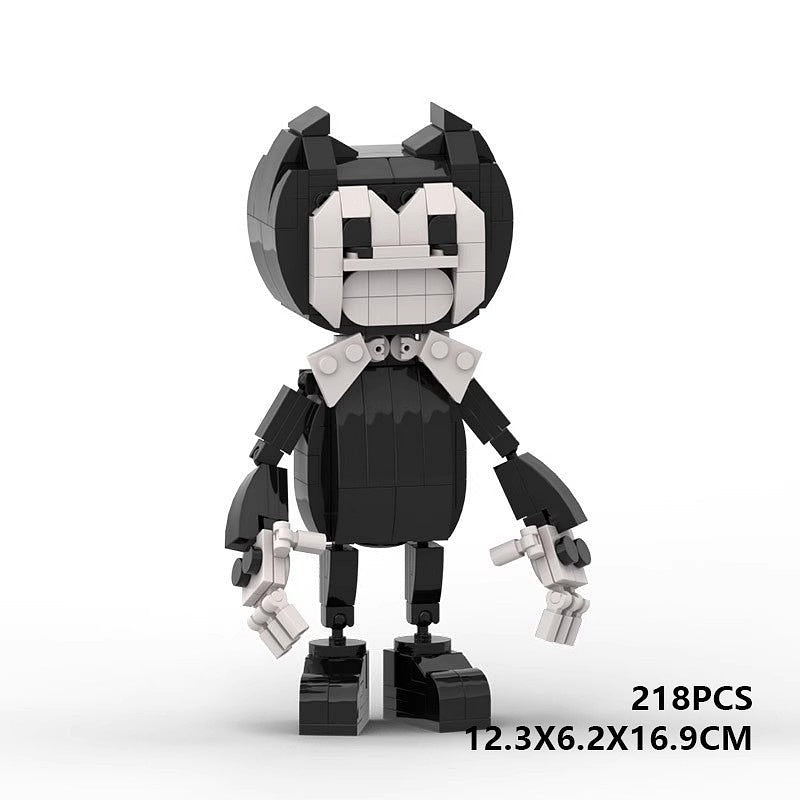 Ink Demon Horror Cube Character MOC Building Kit - 6
