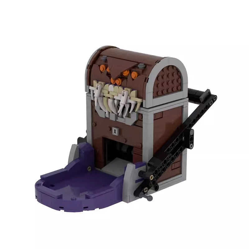 Interactive Mimic Dice Tower Building Kit | LEGO-Compatible MOC - 3