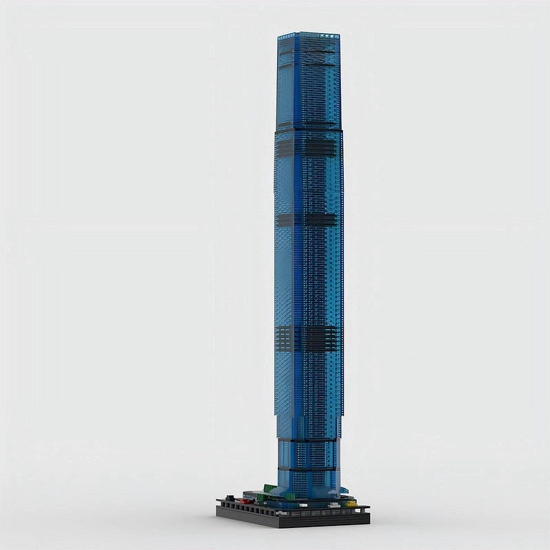 International Commerce Center Hong Kong Skyscraper MOC Building Kit - 3
