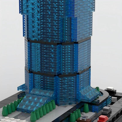 International Commerce Center Hong Kong Skyscraper MOC Building Kit - 5