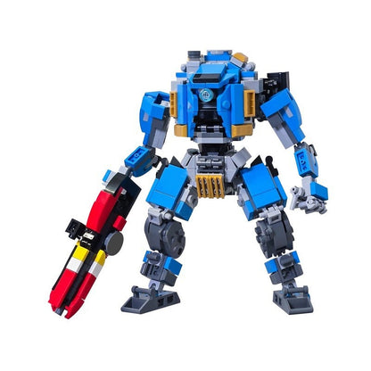 Ionized Vanguard Pilot Mecha Building Kit | LEGO-Compatible MOC - 3