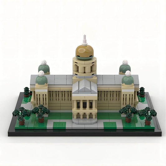 Iowa State Capitol MOC Building Kit | US Civic Landmark Architecture Model - 1
