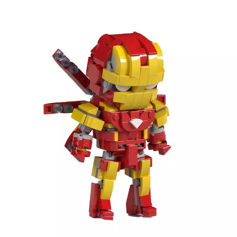 iron man mark85 building set | moc-167236 - 4