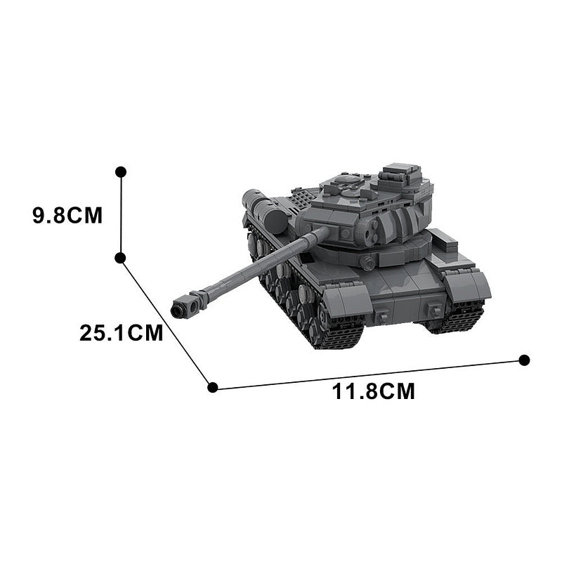 IS-2 Heavy Tank MOC Building Kit | Historic Armor Model - 5